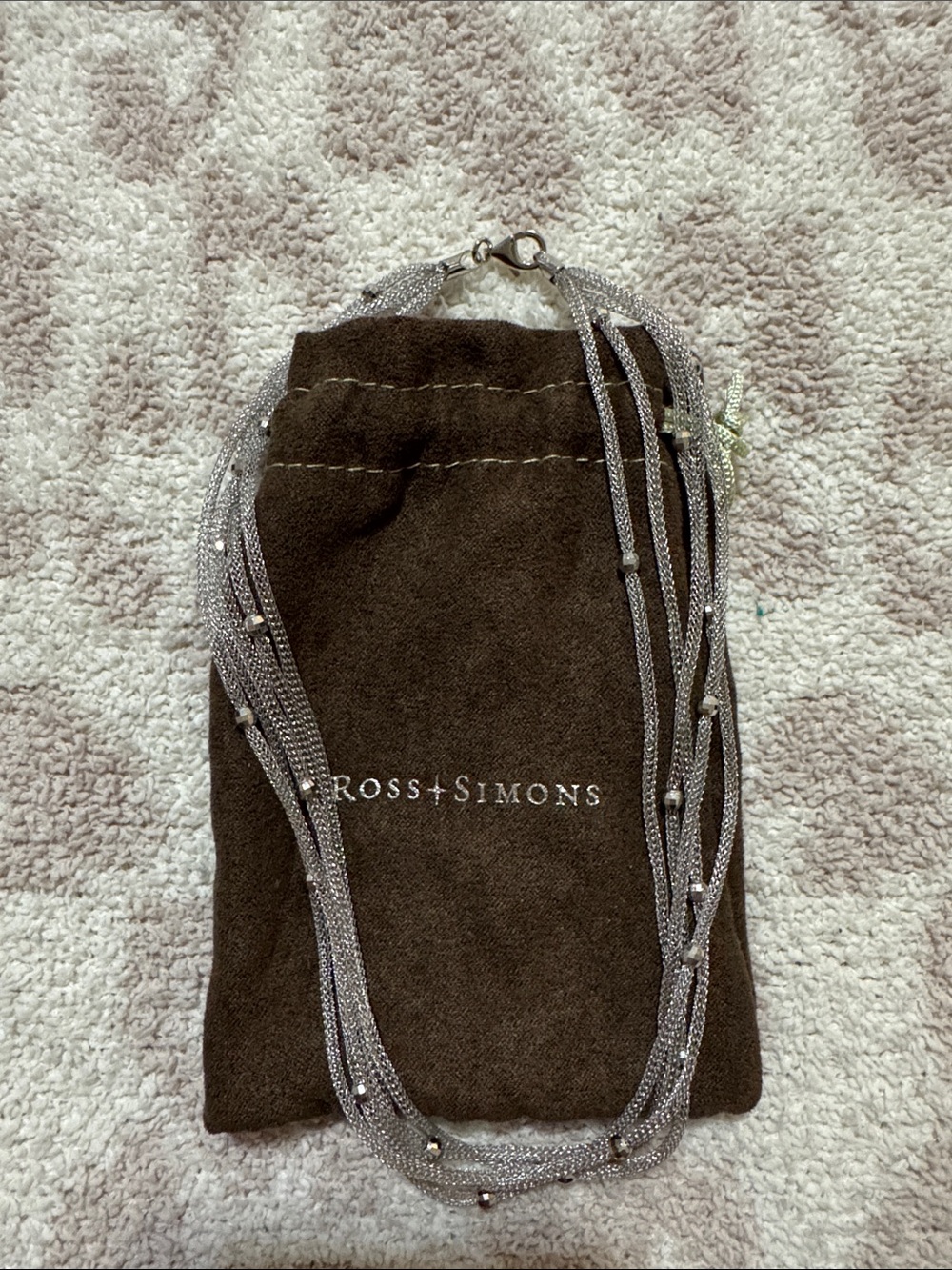 Ross Simons Multistrand necklace
